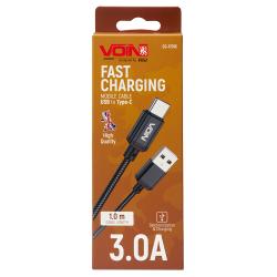 ������  VOIN CC-1701C USB - Type C 3�, 1m, black (������ �������/�������� �����)