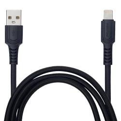 ������ BOROFONE BX116BK, USB - Lightning 2.4�, 1m, Black (������ �������/�������� �����)