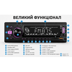 ������������� Pulso-1020111: DSP, ������� LCD-�������, RGB-�������, USB, FM, RCA, ���������� 4?50 ��, Bluetooth.