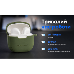 ��������� ��������� TWS BOROFONE BW29 Forest green, bluetooth 5.3