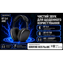 ��������� ��������� BOROFONE BO35 Plus ANC, bluetooth 5.4