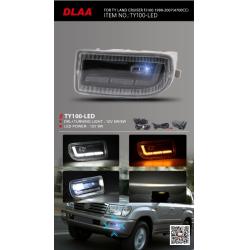 ���� ���. ������ Toyota LC FJ100 1998-2007/TY-100L/LED-12V9W/DRL-5W/TURN-5W/��.��������