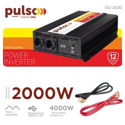 ������������ ������� PULSO/ISU-2030/12V-220V/2000W/USB-5VDC3.0A/���.�����/�����