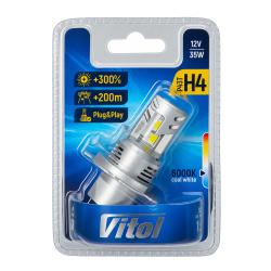 ����� VITOL LV1-H4/LED-chips 3570 CSP/9-18v/35w/3000Lm/6000K