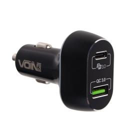������������ �������� ������� VOIN 63W, 1USB QC3.0 18W + 1PD 45W, 12/24V