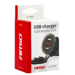 ������������ �������� ������� 2 USB 12-24V ����� � ������ + ���������