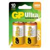  GP ULTRA ALKALINE 1.5V 13AU-U2 ,  LR20, D