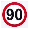 Наклейка знак "90"