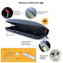 Аеробокс на дах Discovery Carbon Line 480