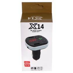 Модулятор FM 5в1 X14 12-24v Bluetooth