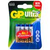 Батарейка GP ULTRA PLUS ALKALINE 1.5V 24AUPHM-2UE4 лужна, LR03 AUP, AAA