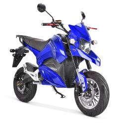 Електромотоцикл M21, 2000W, 72V20Ah, Синій