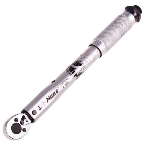 Динамометричний ключ 1/4"DR 5-25HM, 275мм, 580г (2170Nm) HANS