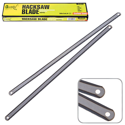 Полотно ножівкове по металу 300х12х0,58, 24Т, Р6М5, Carbon Steel Alloid.