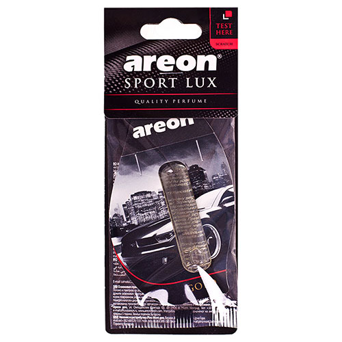 Освіжувач повітря рідкий листок AREON "SPORT LUX" Carbon 5мл