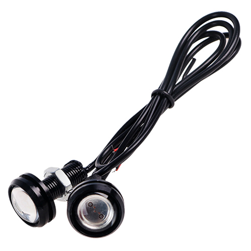 Болты для крепления номера LED 12V черные 2шт. 09115/0101 Red (09115)