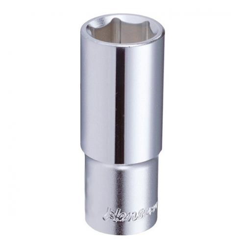 Торцева головка глибока 1/2" 6-г 16 мм (4300M16) HANS
