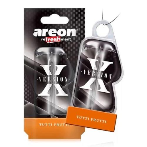 Освіжувач повітря рідкий листок AREON "LIQUID" X-Version Tutti frutti 8,5 мл