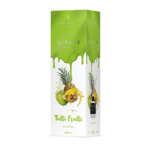 Ароматизатор рідкий для дому/офісу Tasotti "Car & Home" QUEENS White 100ml Tutti Frutti
