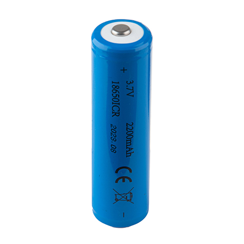 Акумулятор 18650 Li ion 3.7V 2200mAh із платою захисту - Vitol
