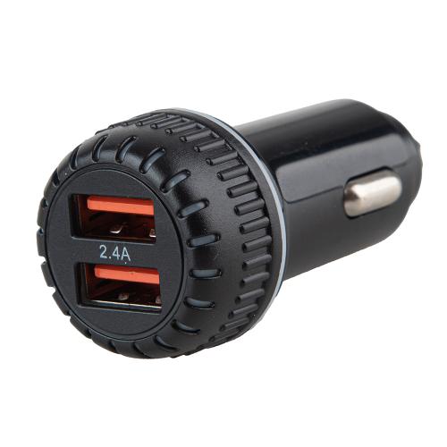 Автомобільний зарядний пристрій VOIN C-36208, 2USB (12/24V - 5V 2,4A)