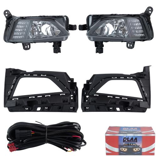 Фари дод. модель VW Polo 6 2017-21/VW-0810/H8-12V35W+LED-6W/6W/FOG+DRL+TURN/eл.проводка