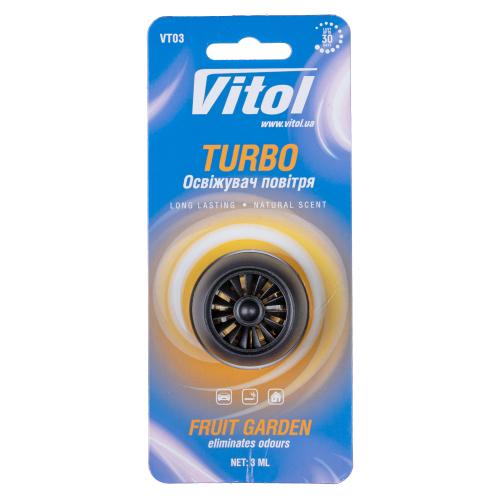 Освіжувач повітря Vitol Turbo Fruit Garden