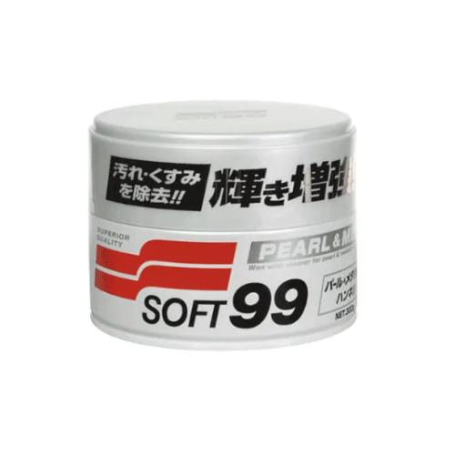 М’який віск для світлих авто SOFT99 Pearl & Metallic Soft Wax 320г
