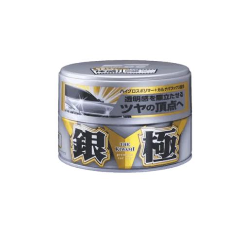 Твердий віск для світлих авто SOFT99 Kiwami Extreme Gloss Wax Silver