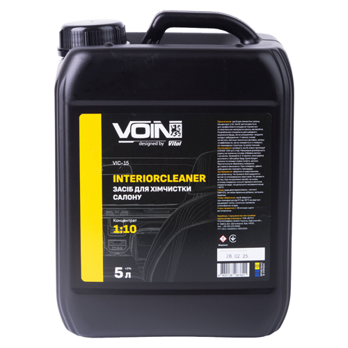Засіб для хімчистки салону VOIN InteriorCleaner концентрат 1:10 5л