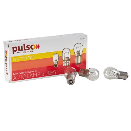 Лампа PULSO/габаритна S25/BA15s/P21W 24В 21Вт clear/1 конт