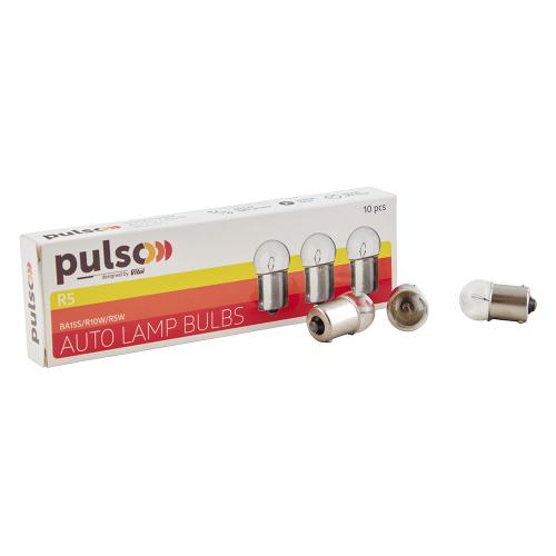 Лампа PULSO/габаритна S25/BA15s/R10W 24В 10Вт clear/1 конт