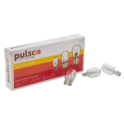 Лампа PULSO/габаритна T20/W3x16q/W21/5W 12В/21/5Вт clear/2 конт