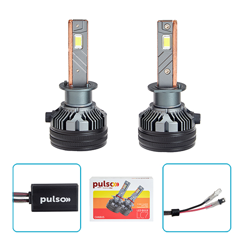 Лампи PULSO LC7-H1-LED-chips Customized CSP/9-30V/2*85W/20000Lm/6000k