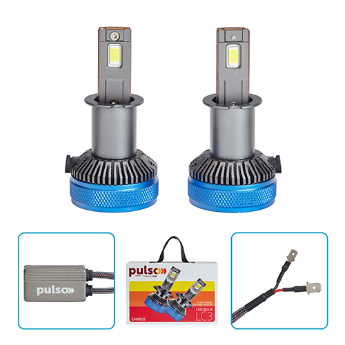 Лампи PULSO LC3-H3-LED-chips 3570 CSP/9-30V/2*65W/13000Lm/6000k
