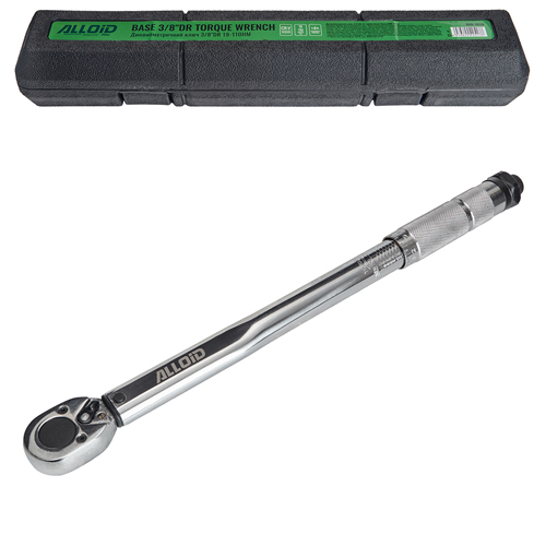 Динамометричний ключ 3/8"DR 19-110HM, Alloid