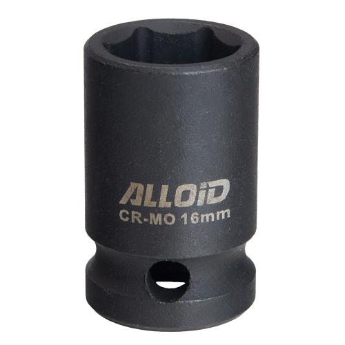 Торцева головка ударна 1/2"DR, 16 мм. Alloid. GU-50116