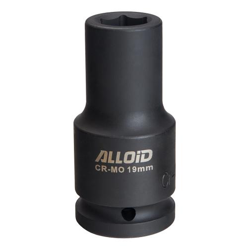 Торцева головка ударна глибока 3/4"DR, 19 мм. Alloid. GUG-71119