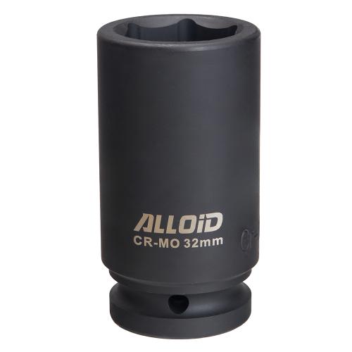 Торцева головка ударна глибока 3/4"DR, 32 мм. Alloid. GUG-71132