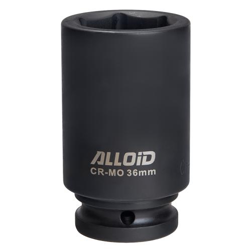 Торцева головка ударна глибока 3/4"DR, 36 мм. Alloid. GUG-71136