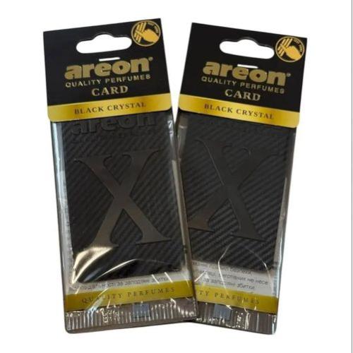 Освіжувач повітря АРЕОН X Card Black Crystal