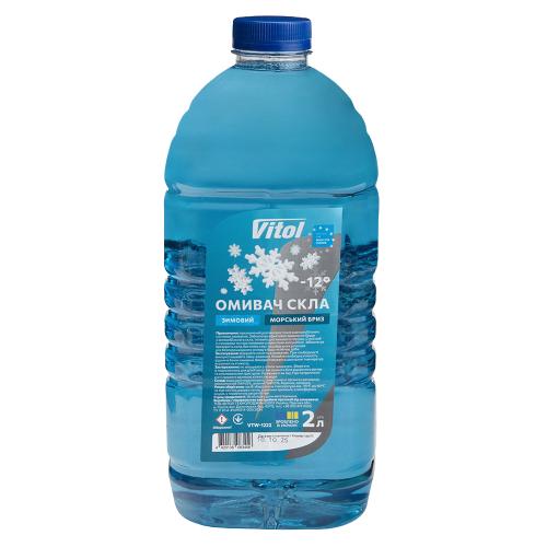 Омивач скла зимовий VITOL "-12" Морський бриз 2л