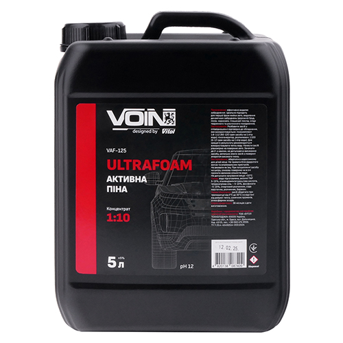 Активна піна VOIN UltraFoam 1:8-1:12 5л (pH12)