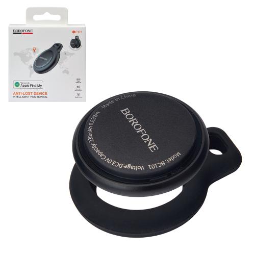 Трекер-брелок BOROFONE BC101 для Apple, Black