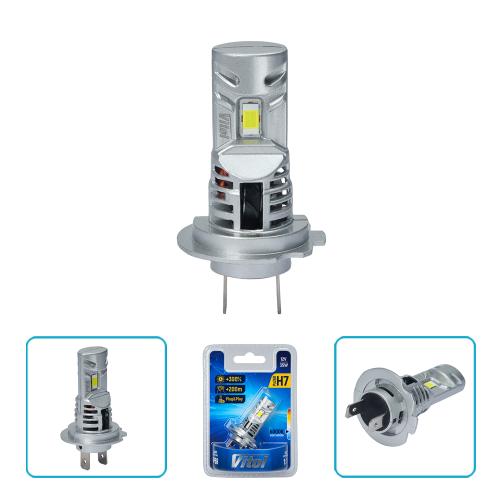 Лампа VITOL LV1-H7/LED-chips 3570 CSP/9-18v/35w/3000Lm/6000K