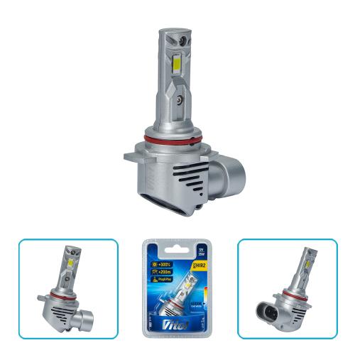 Лампа VITOL LV1-HIR2/LED-chips 3570 CSP/9-18v/35w/3000Lm/6000K