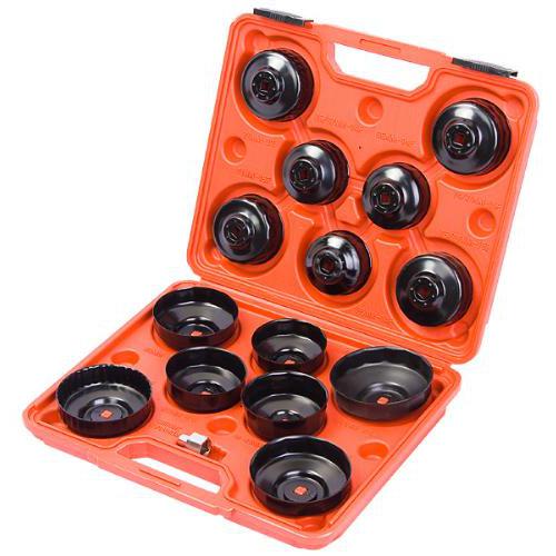 Комплект чашок для зняття маслян.фільтрів 15пред. (WT04017) Alloid